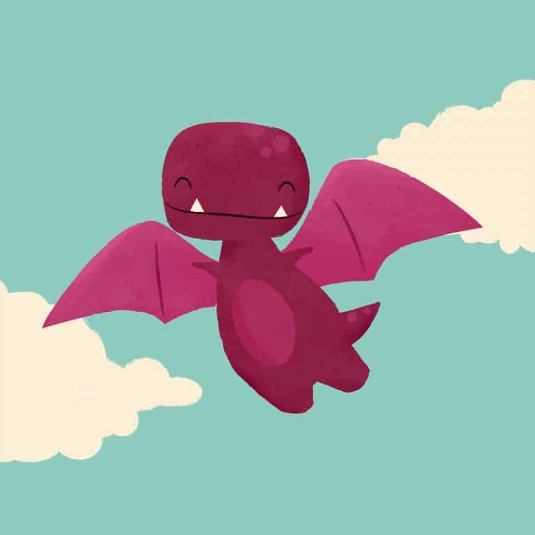 Dinosaurio volando - Jay Fleck