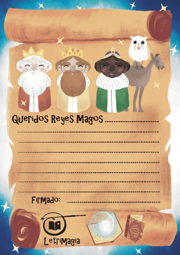 Carta reyes magos
